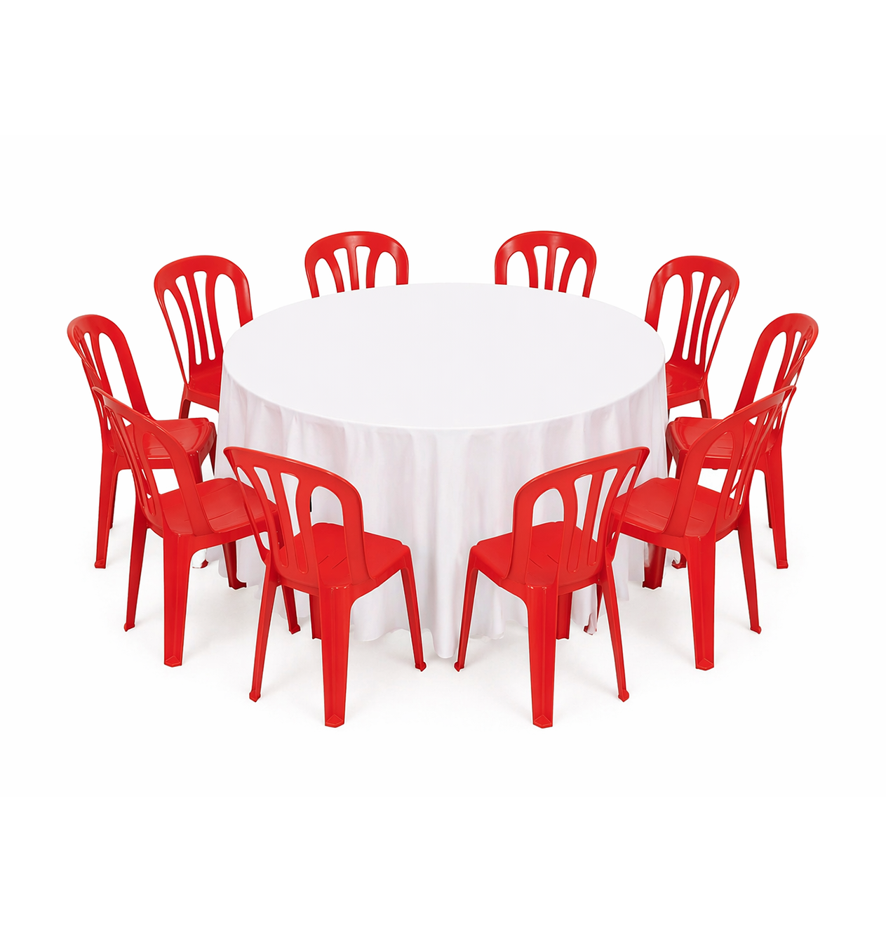 Rental : Dining - Table (Round) Settings